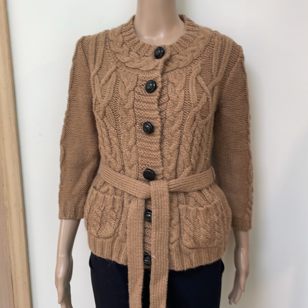 J. Crew Collection Fisherman Cable Cardigan